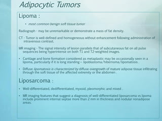 imaging of soft tissue tumours | PPTX