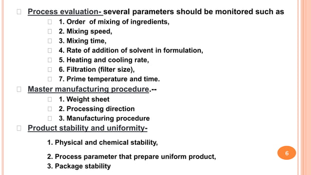 Pilot Plant scale up techniques in Pharmaceutical industry | PDF ...
