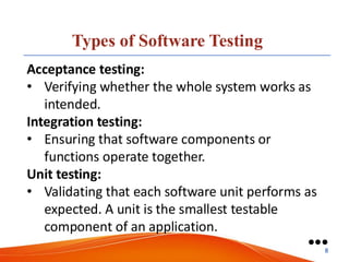 software testing easy to learning best platform | PDF