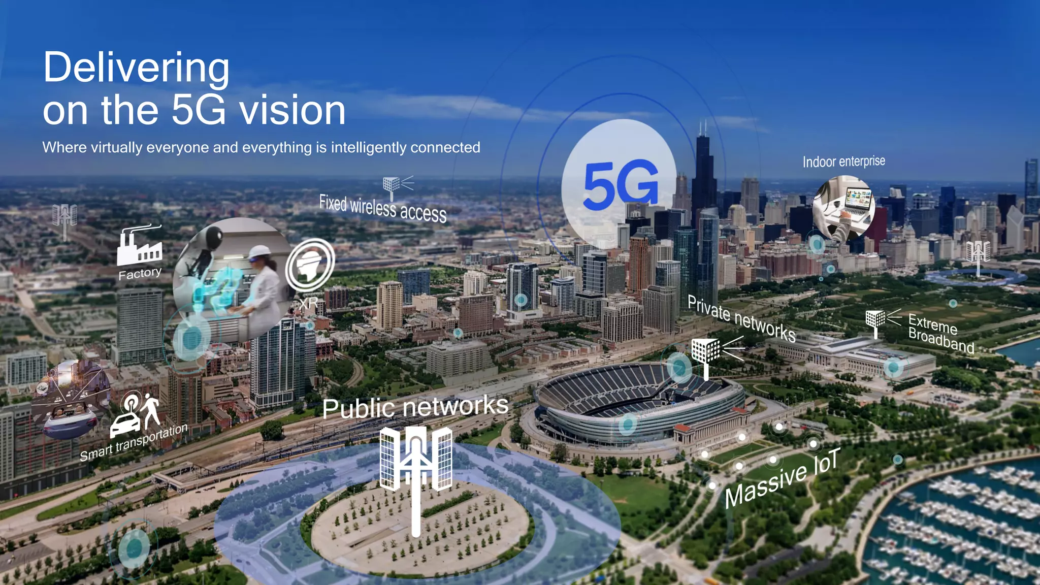 3
Delivering
on the 5G vision
Where virtually everyone and everything is intelligently connected
 