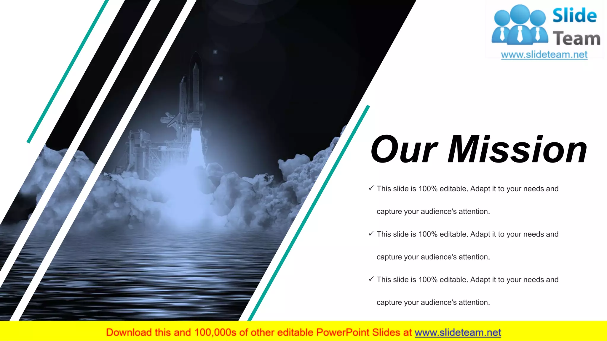 ✓ This slide is 100% editable. Adapt it to your needs and
capture your audience's attention.
✓ This slide is 100% editable. Adapt it to your needs and
capture your audience's attention.
✓ This slide is 100% editable. Adapt it to your needs and
capture your audience's attention.
Our Mission
24
 