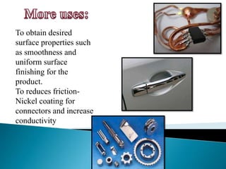Power point presentation based on electroplating PPT