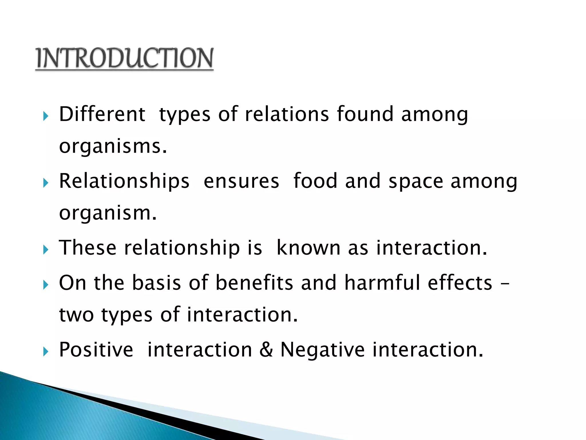 ANIMAL RELATIONSHIPS Powerpoint presentation by gayathri.a.t | PPTX