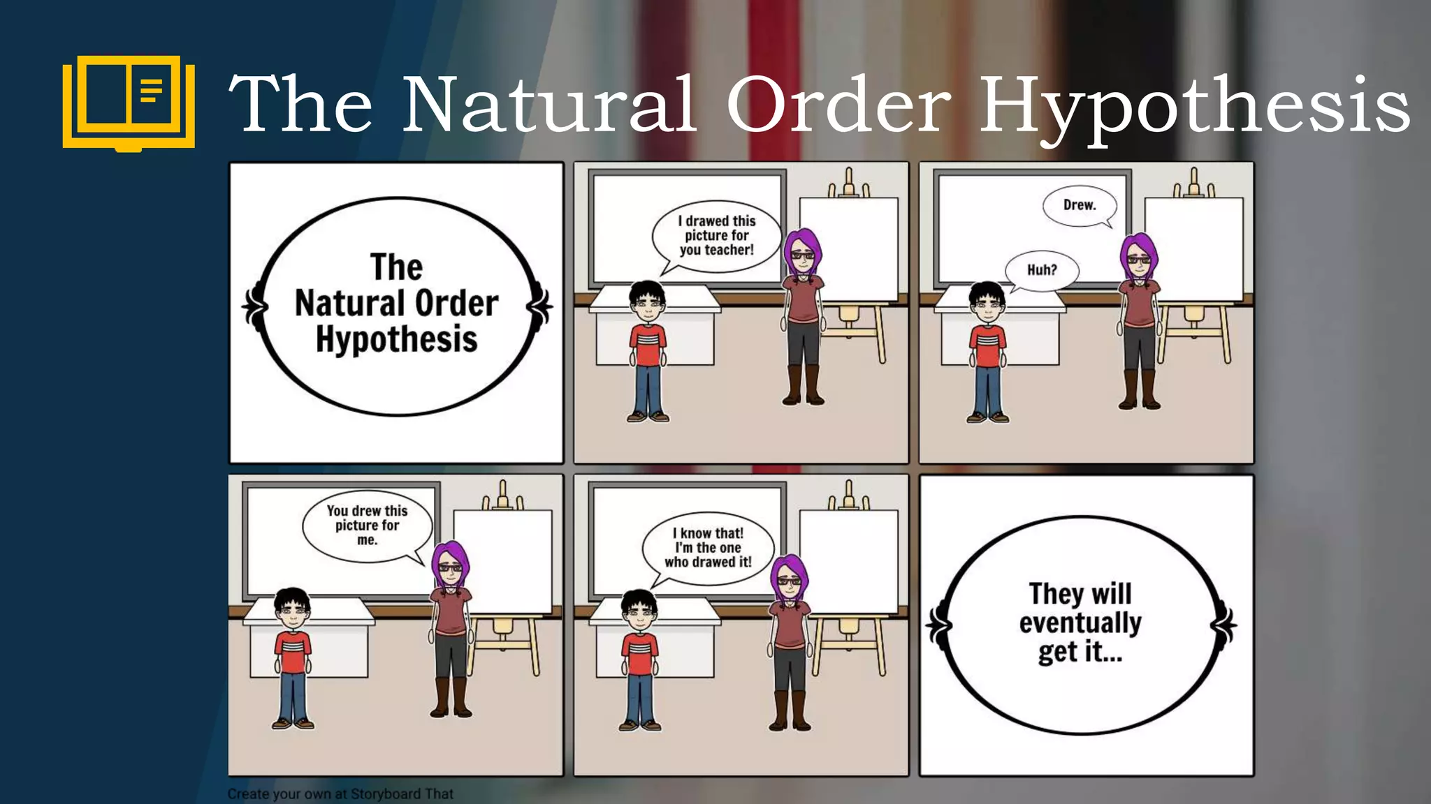 The Natural Order Hypothesis
 