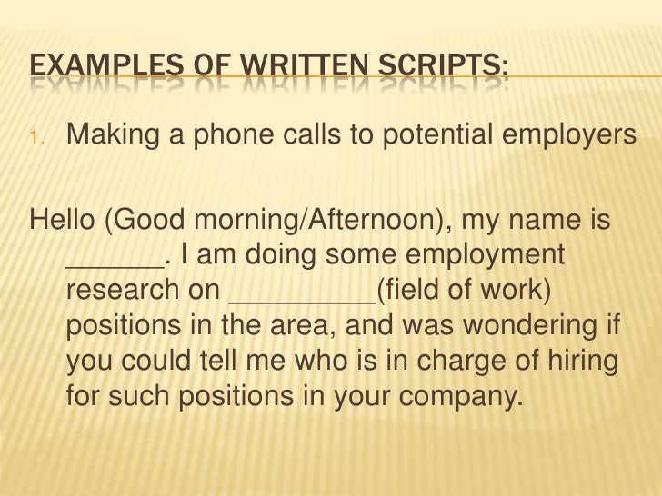 powerpoint presentation cold calling cold calling for jobs
