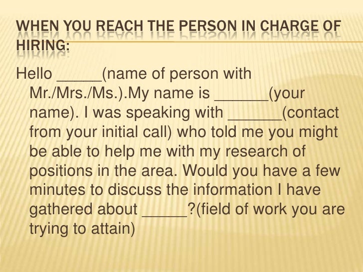call job