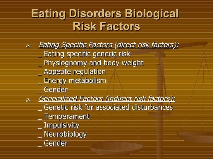 Power Point Presentation Eating Disorders