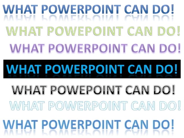 Power Point Presentation Example | PPTX