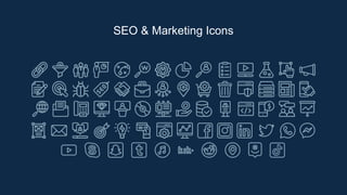 SEO & Marketing Icons
 