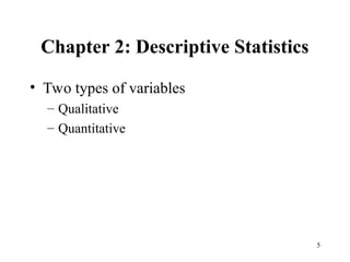 PowerPoint presentation for statistics.ppt