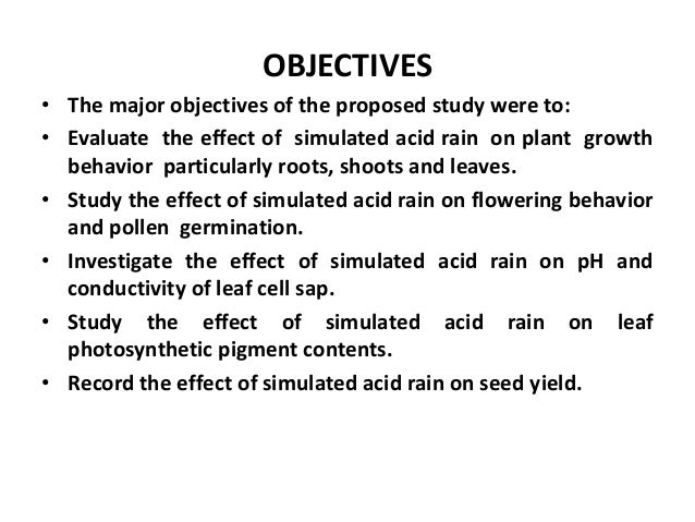 investigate the effect of acid rain The effects of acid rain on seed germination the purpose of this investigation is to determine the effect of acid rain on the rate of seed germination. investigate the effect of acid rain The effects of acid rain on seed germination the purpose of this investigation is to determine the effect of acid rain on the rate of seed germination.