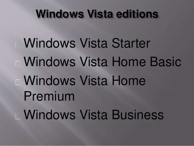 Window Vista Home Basic Key
