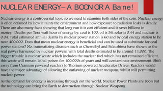 Power point presentation on Nuclear Power in India | PPTX