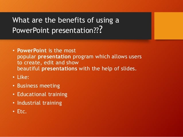 what is Microsoft Powerpoint