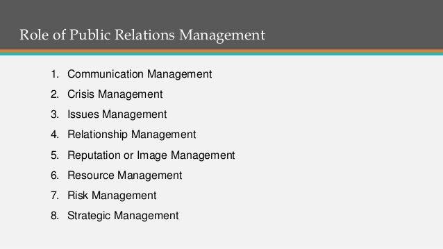 Powerpoint presentation on public relation