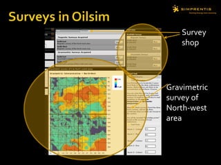 Survey
shop
Gravimetric
survey of
North-west
area
 