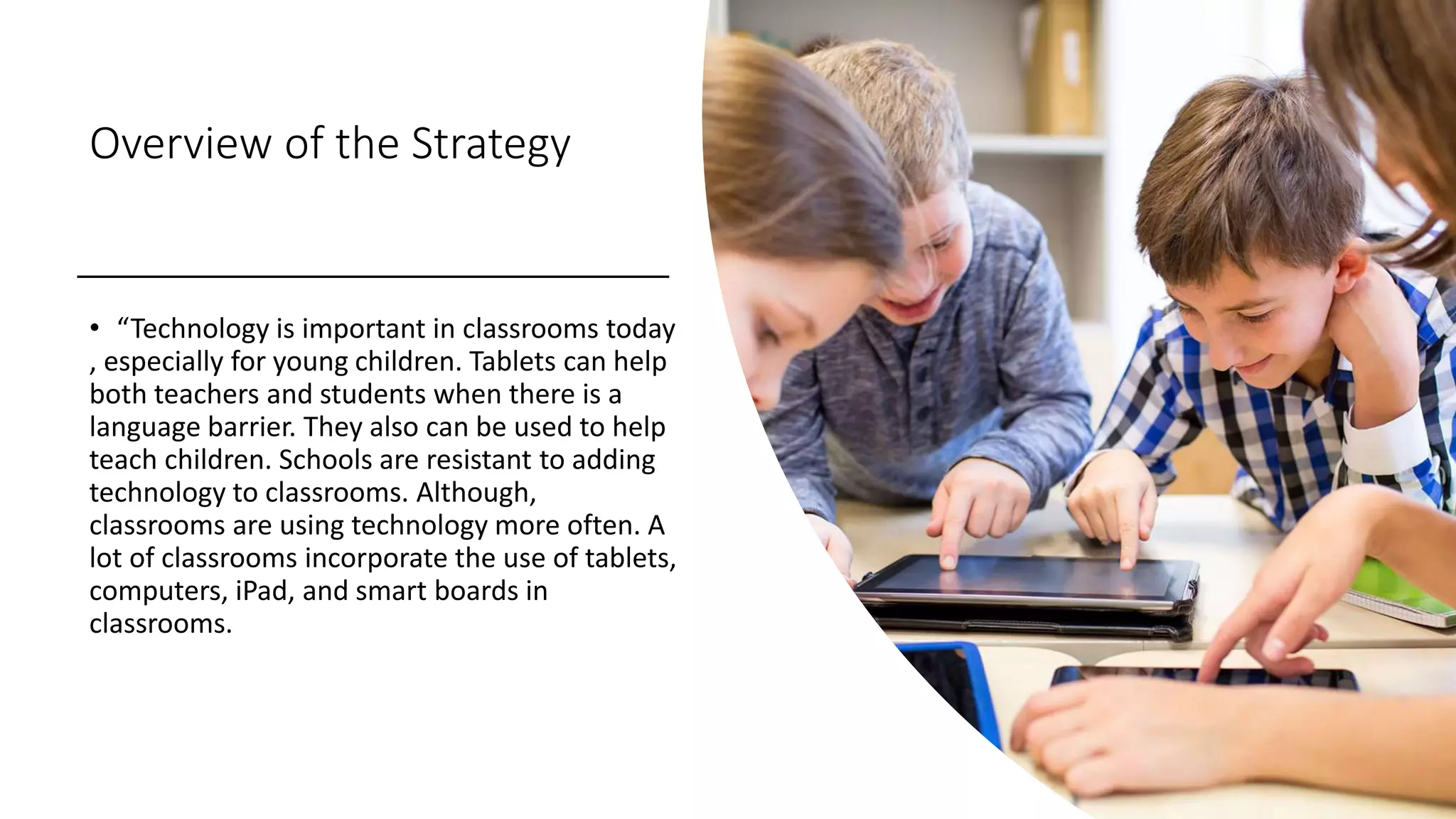 Importance of Tablets and smart phones in classrooms PPT