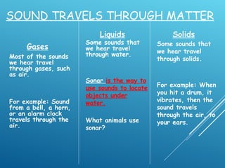 Object Sounds Examples Powerpoint Presentation Sound waves.pptx