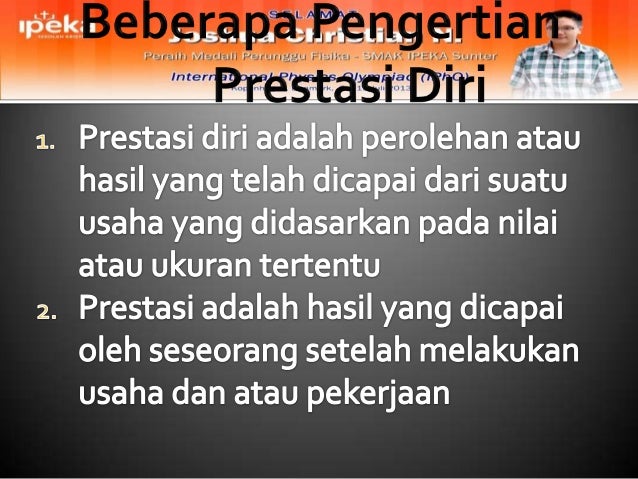 Power Point Prestasi Diri