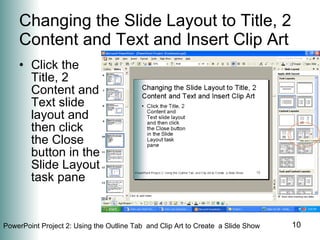 Power Point Project 2 Continued | PPT