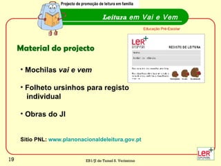 Power point  projecto vai e vem