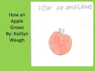 How an Apple GrowsBy: Kaitlyn Waugh