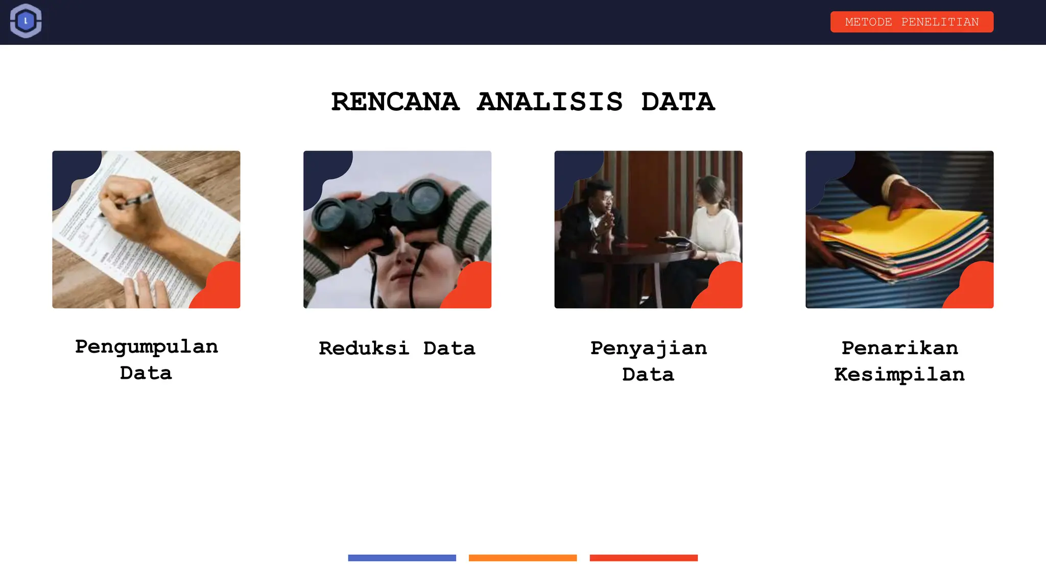 RENCANA ANALISIS DATA
Pengumpulan
Data
Reduksi Data Penyajian
Data
Penarikan
Kesimpilan
METODE PENELITIAN
 