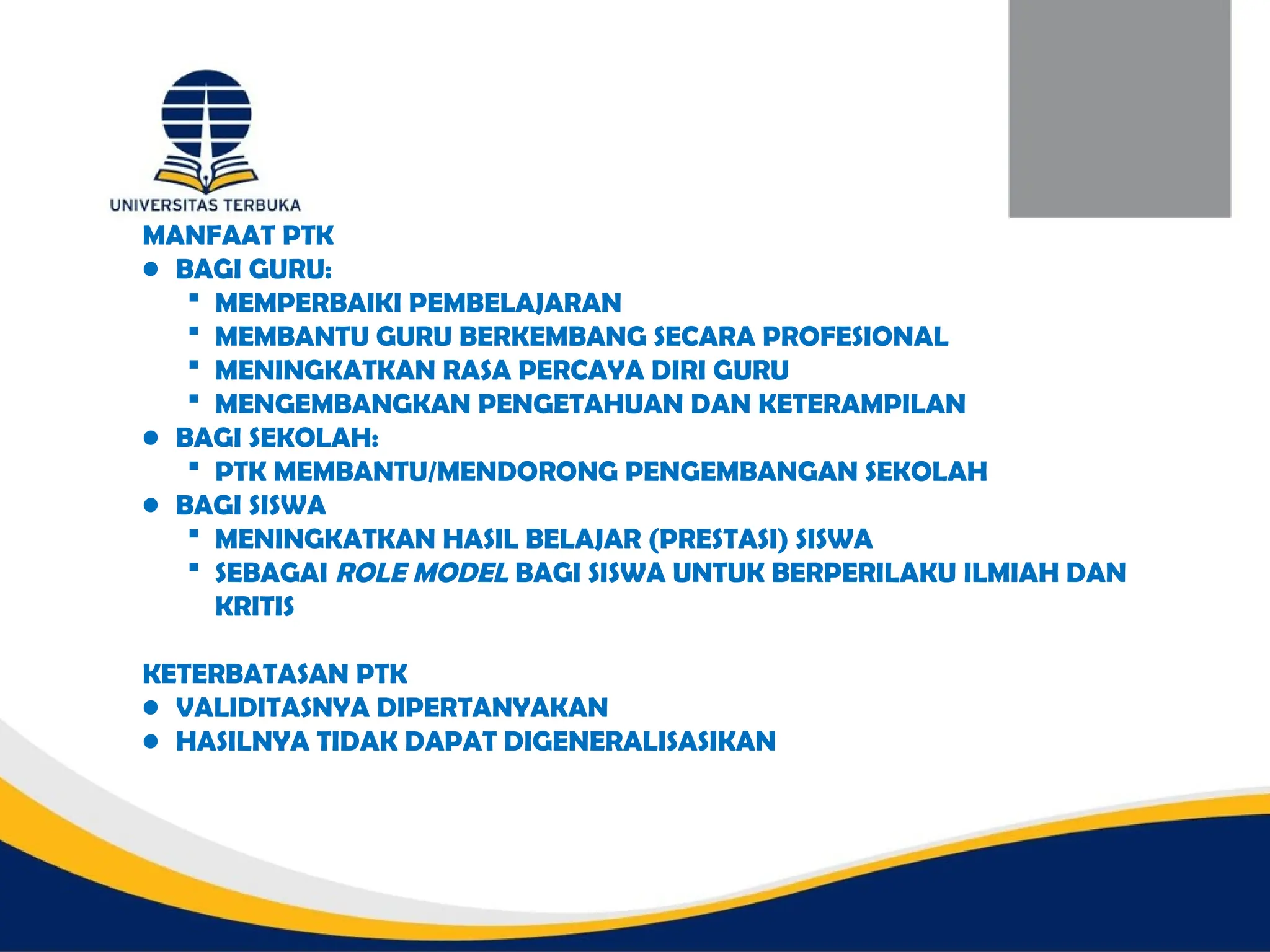 Memahami pengertian penelitian tindakan kelas ppt