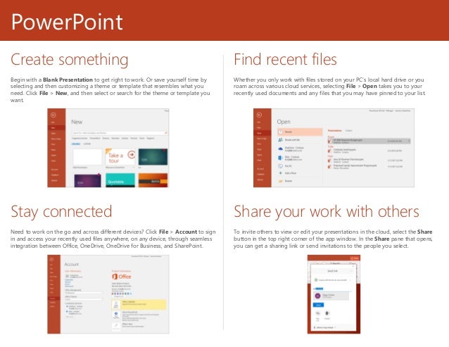 Powerpoint Quick Start Guide Powerpoint Quick Start Guide