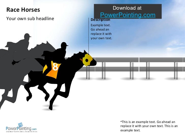 racing powerpoint template
