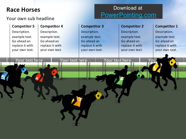 Powerpoint Race Horses