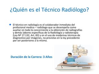 Presentacion Carrera Radiologia