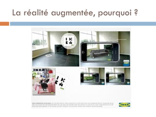 La réalité augmentée, pourquoi ? 