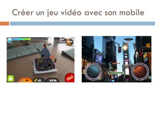 Créer un jeu vidéo avec son mobile 