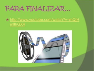 PARA FINALIZAR…


http://www.youtube.com/watch?v=mQjH
mllhGX4

 