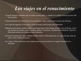 Propagación de ideas. 