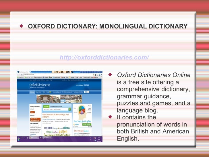 monolingual dictionary online monolingual dictionary online