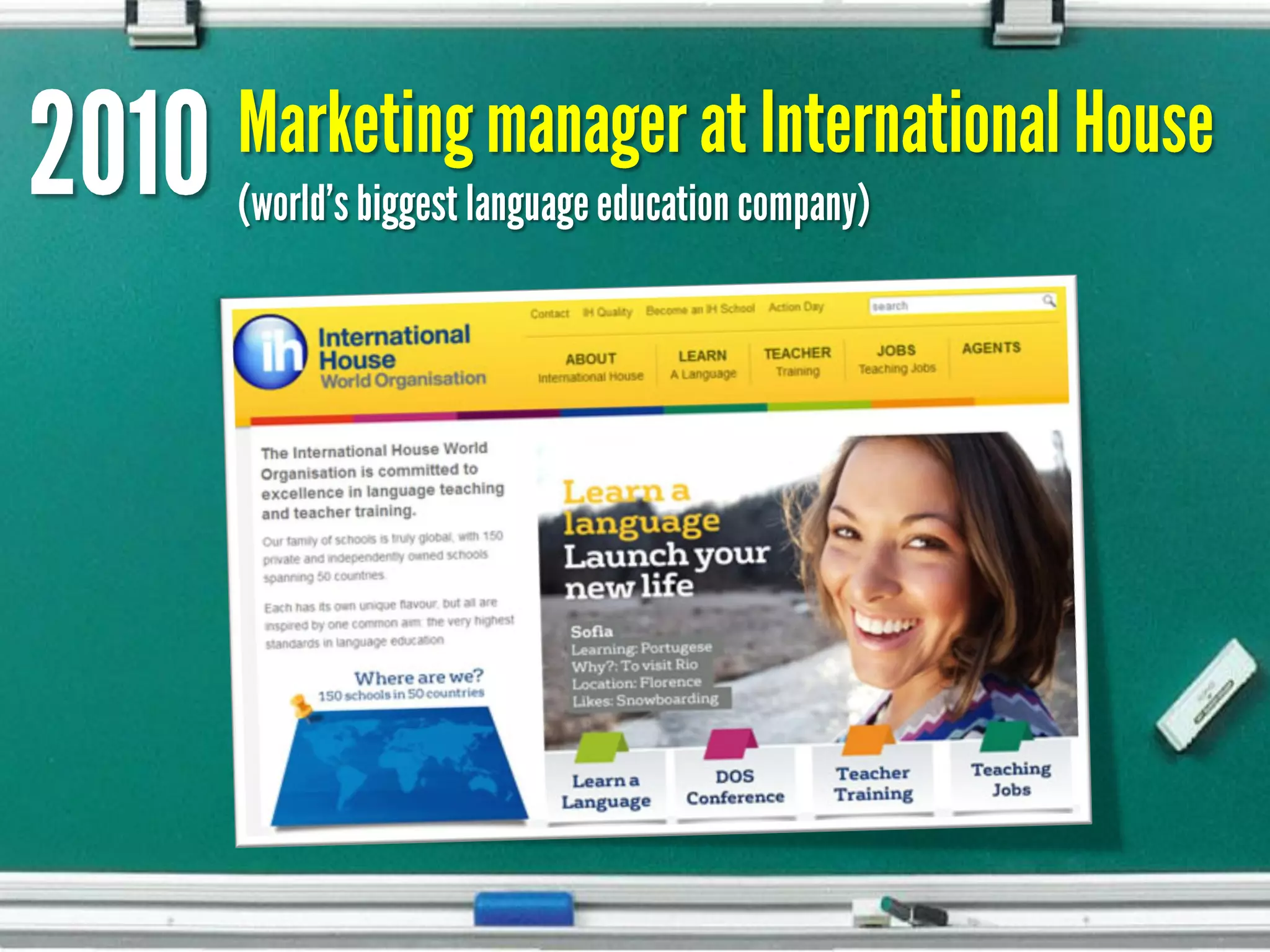 PowerPoint Visual Resume