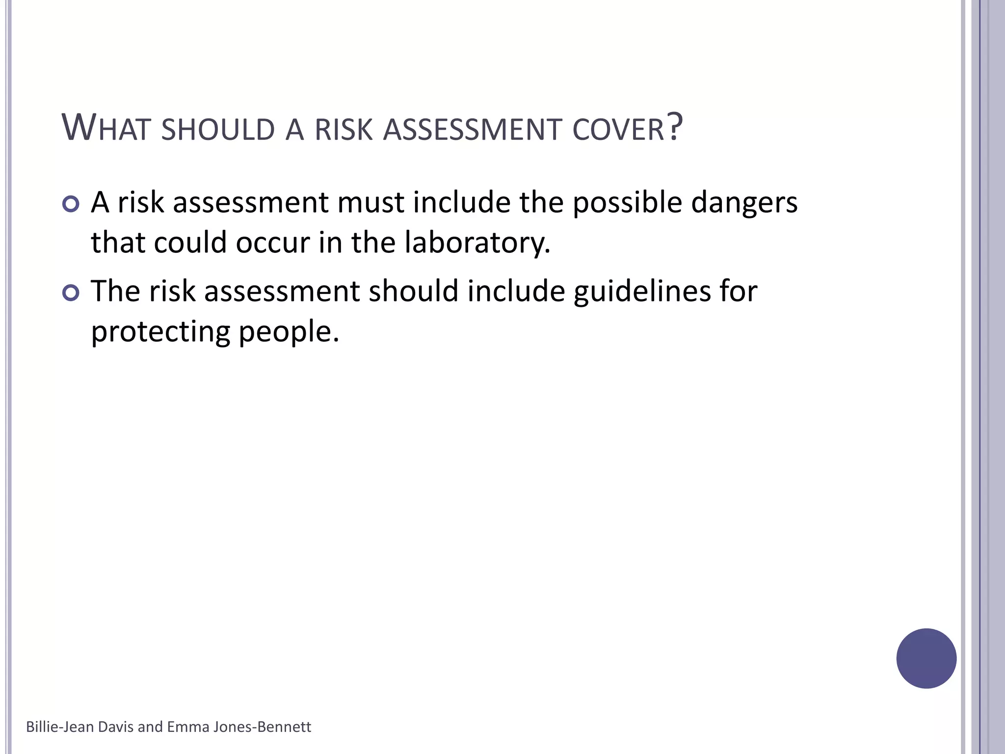 Powerpoint Risk Assessment | PPTX