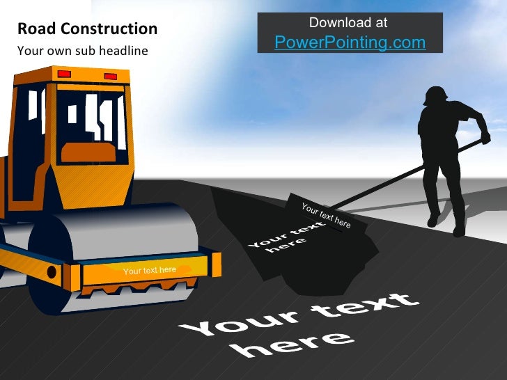 road construction ppt presentation download