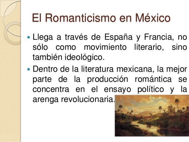Power point romanticismo