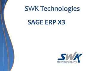SAGE ERP X3
 