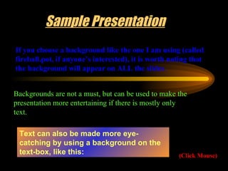 Powerpoint Sample | PPT