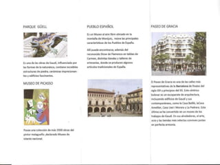 Power points about barcelona