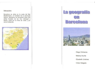 Power points about barcelona