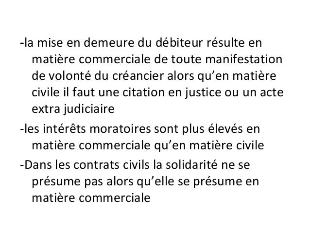 Seance 1 Droit Commercial Seance 1 Droit Commercial