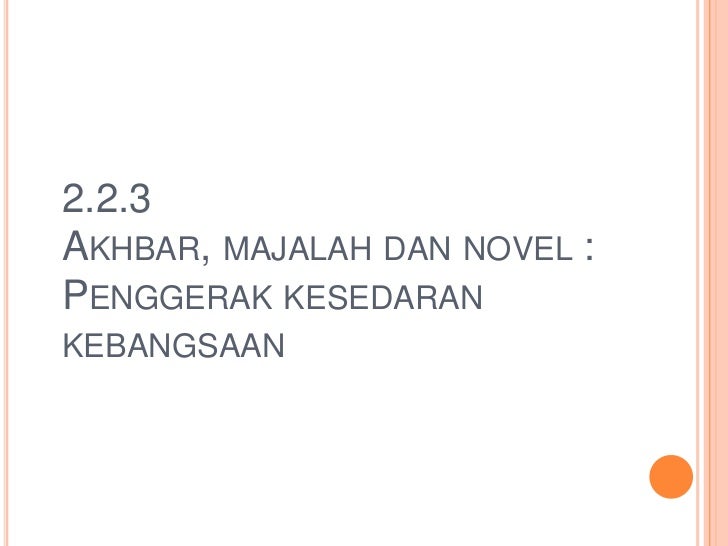 Nasionalisme di Malaysia sehingga perang dunia kedua