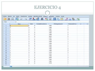 EJERCICIO 4
 