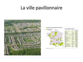 La ville pavillonnaire
 