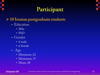 
      –
             •
             •
      –
             •
             •
      –
             •
             •
             •

03 September 2012   23
 